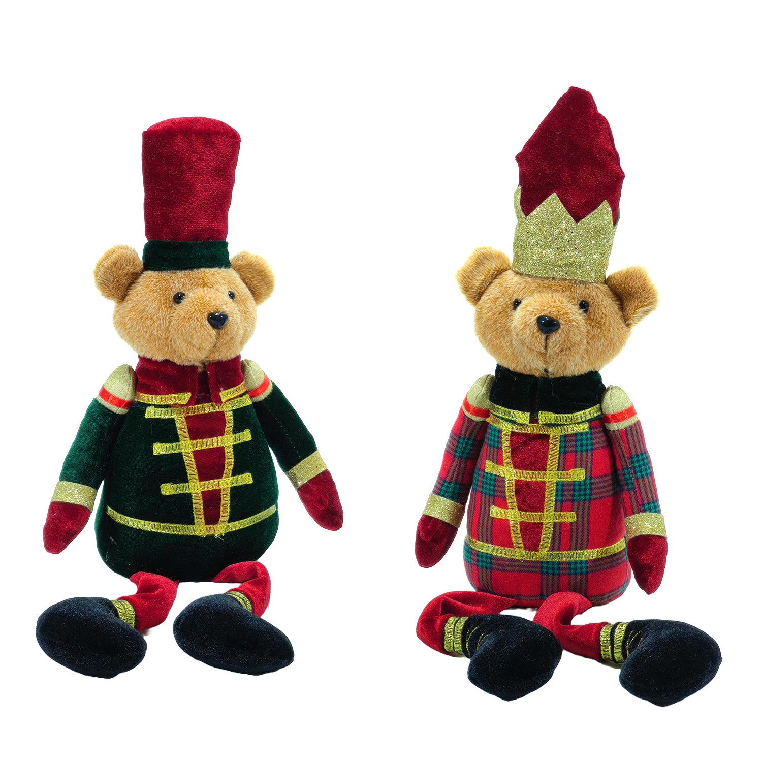VESTIAMO CASA GRAN NATALE - Orso Schiaccianoci Soldato h56 cm - Decorazione natalizia